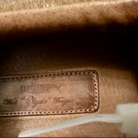 Puma Walt Clyde Frazier Limited Edition Pony Hair Brown Sneakers Men's US Size 9 - Picture 5 of 9